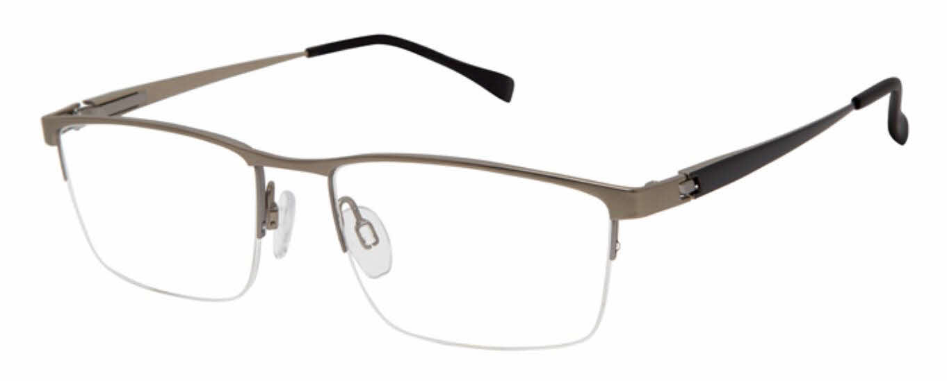 CHARMANT Titanium Perfection CT 29500 Men's Eyeglasses In Grey