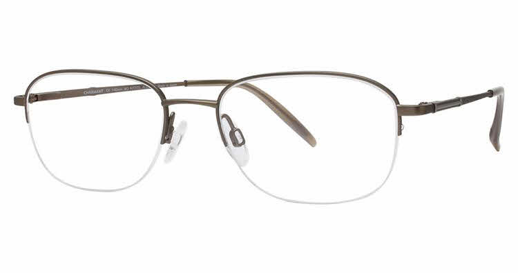 CHARMANT Titanium Perfection CT 8149 Men's Eyeglasses In Brown