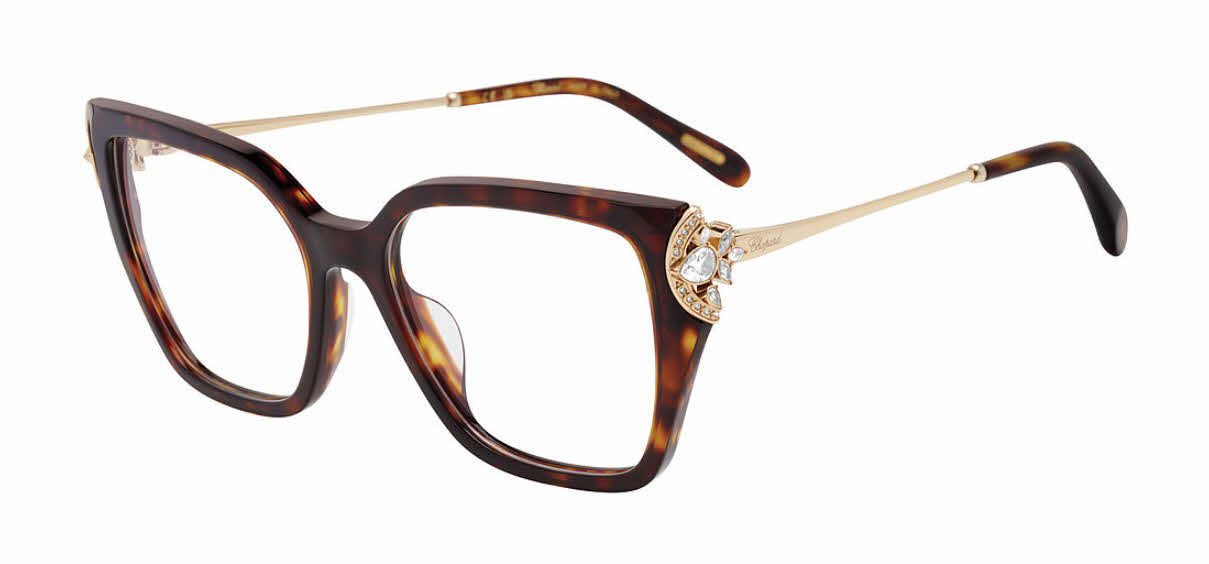 Chopard VCH402S Women's Eyeglasses in Tortoise