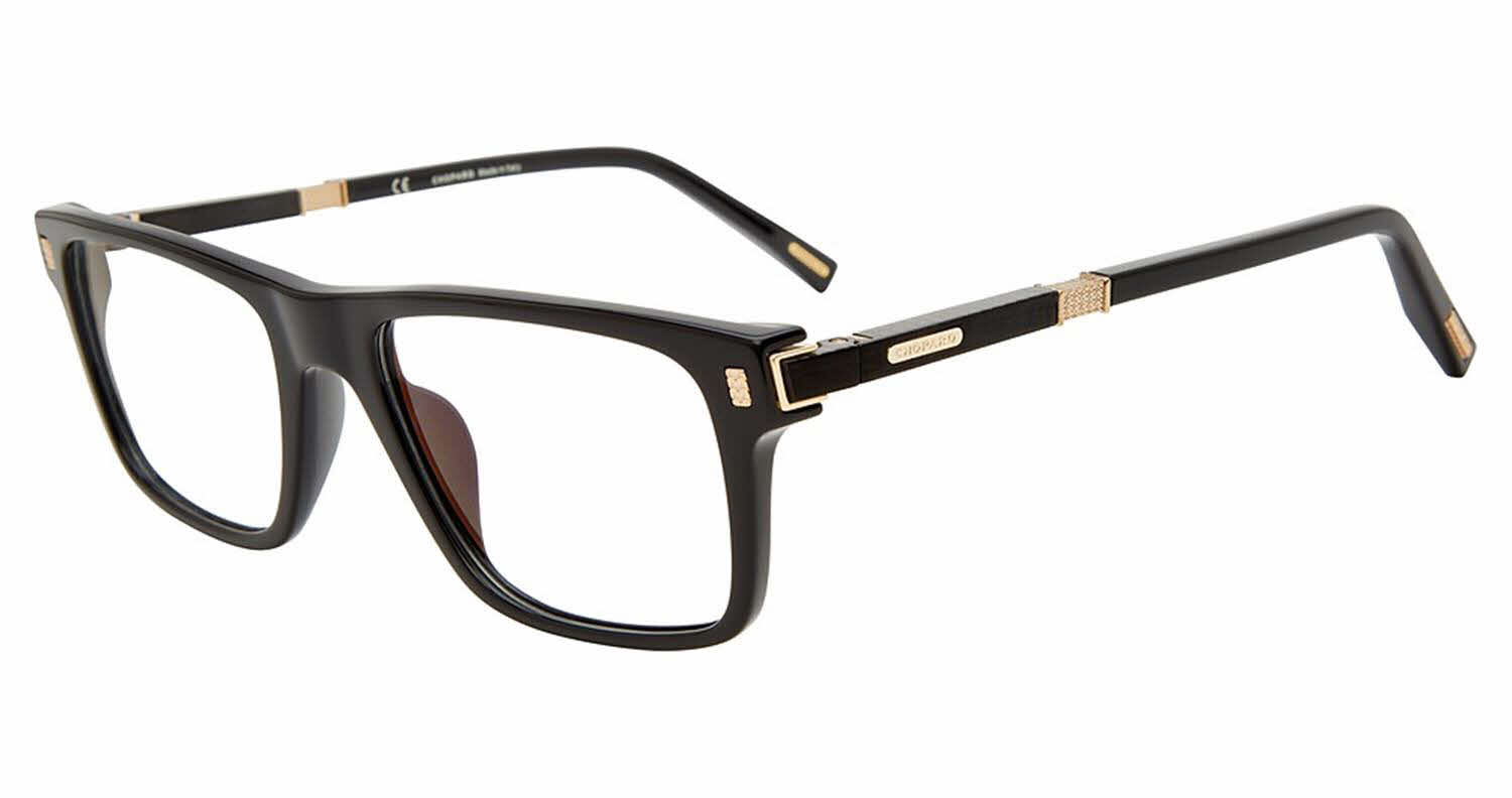 Chopard VCH313 Men's Eyeglasses, In Black