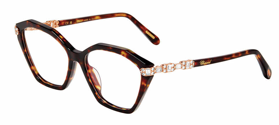 Chopard VCH403S Women's Eyeglasses in Tortoise