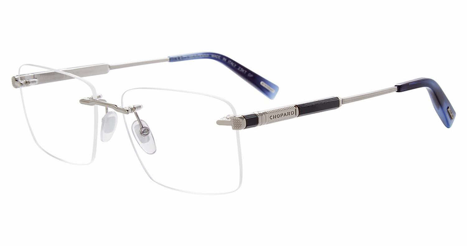 Chopard VCHG18 Men's Eyeglasses In Silver