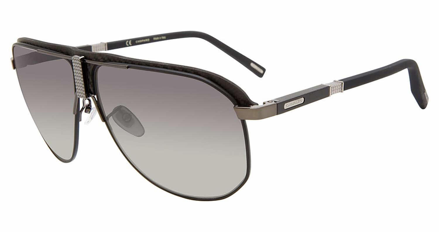 Chopard SCHF82 Men's Sunglasses In Black