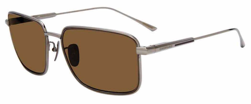 Chopard SCHF84M Men's Sunglasses In Gunmetal