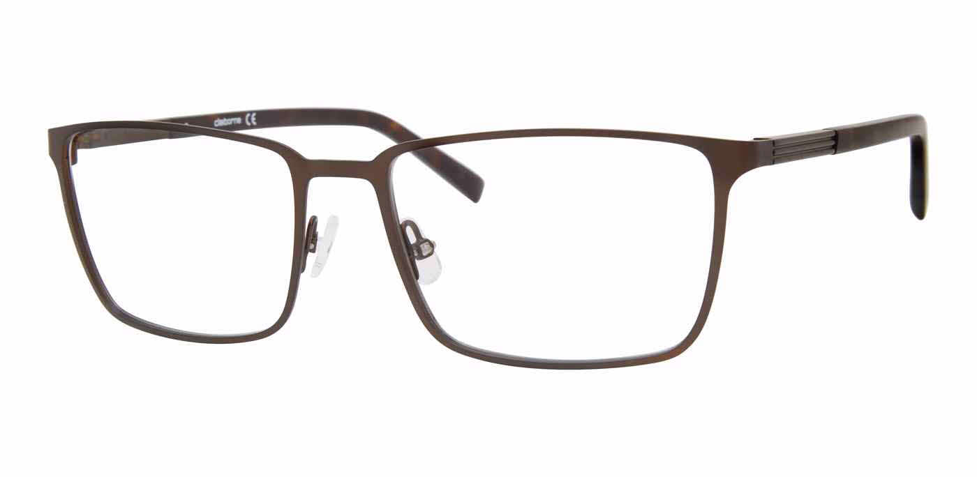 Claiborne For Men Cb 265 Men's Eyeglasses In Brown