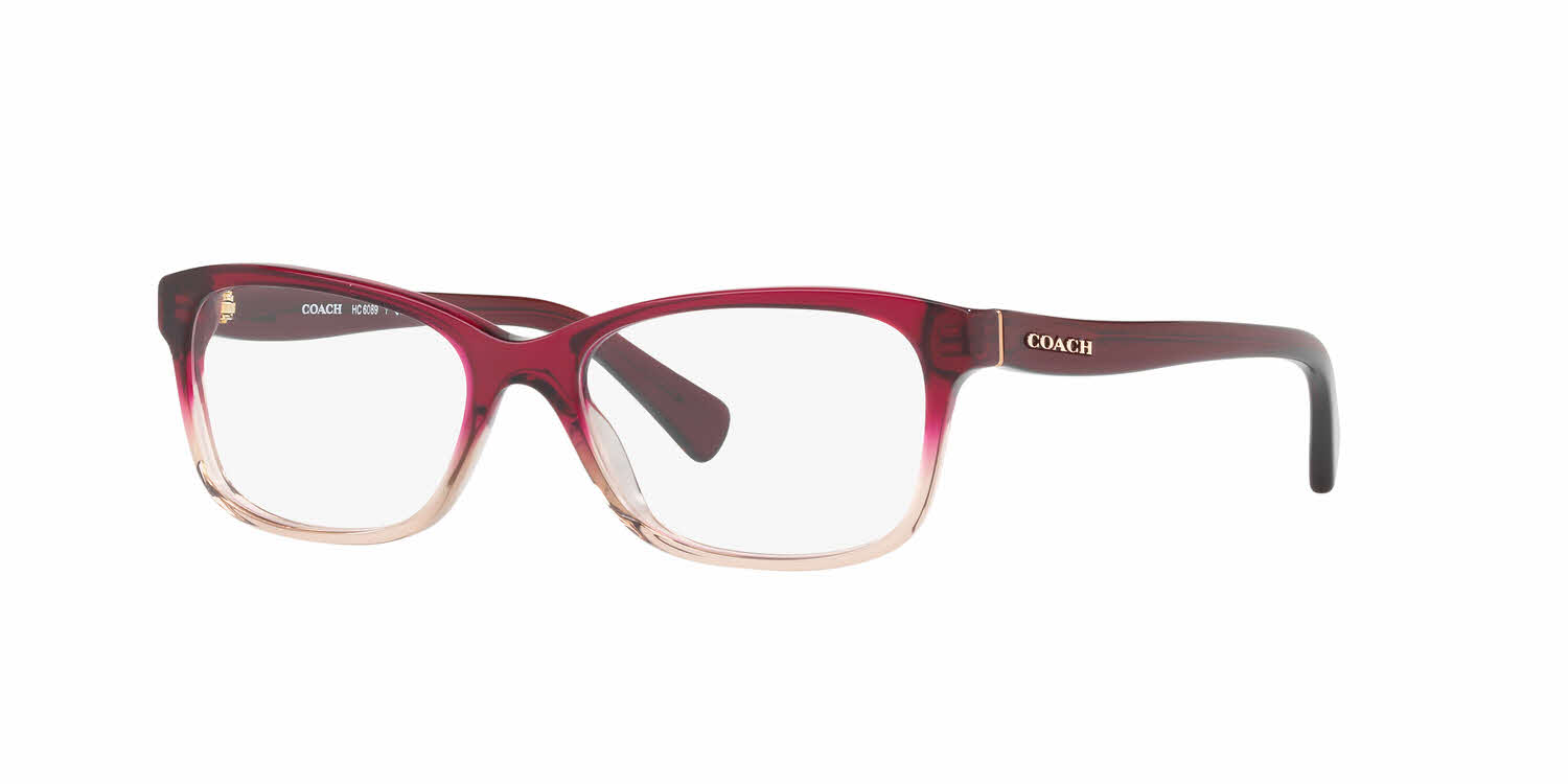 Coach HC6089 Women's Eyeglasses in Red