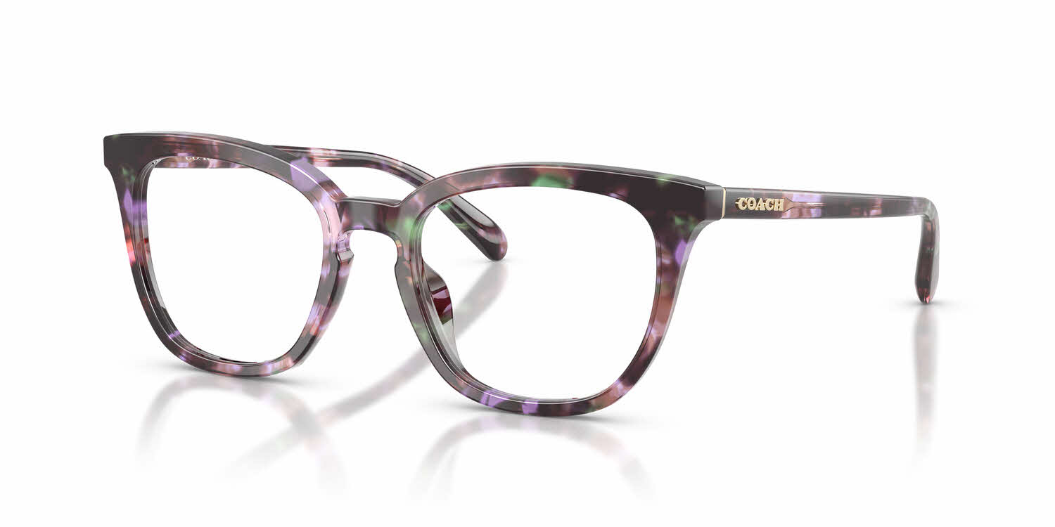 Coach EYEGLASSES HC6222U-5800-51 New with case Coach HC6222U eyeglasses for women in Ruby Pearl Signature main image 2