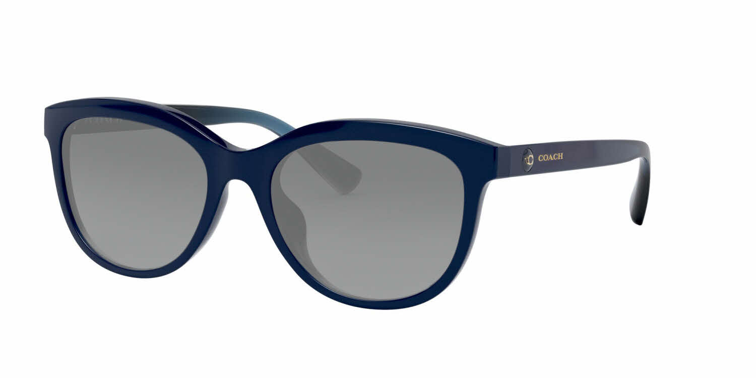Coach HC8285U Women's Prescription Sunglasses In Blue