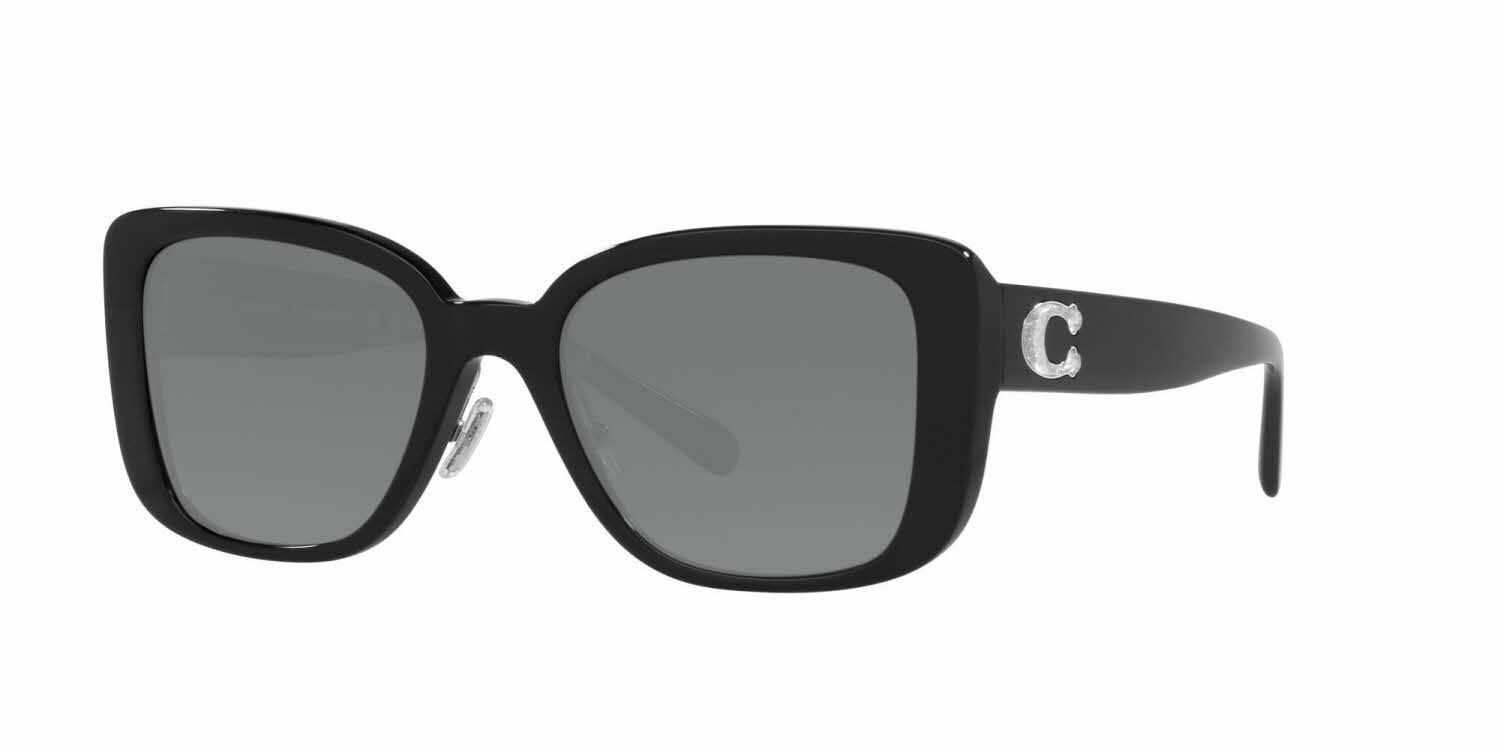 Coach HC8352 Women's Prescription Sunglasses In Black