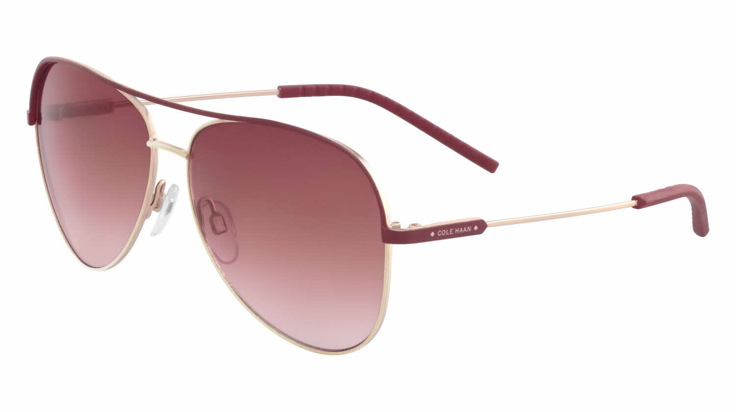 Cole Haan CH7067 Women's Sunglasses In Burgundy