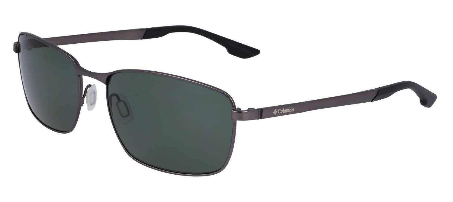 Columbia C122S Men's Sunglasses, In Satin Gunmetal / Green