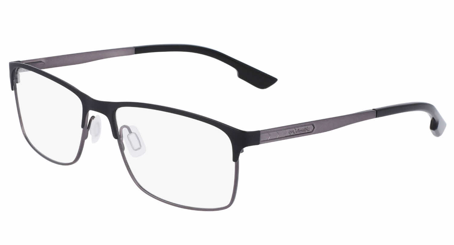 Columbia C3038 Men's Eyeglasses, In Satin Black