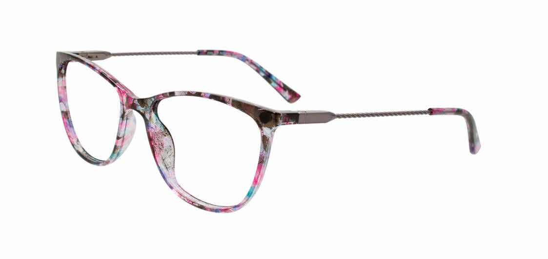 Cool Clip CC862 With Clip-On Lens Women's Eyeglasses in Multicolor