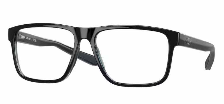 Costa Ocean Ridge 600 Men's Eyeglasses, In Black/smoke/teal Crystal