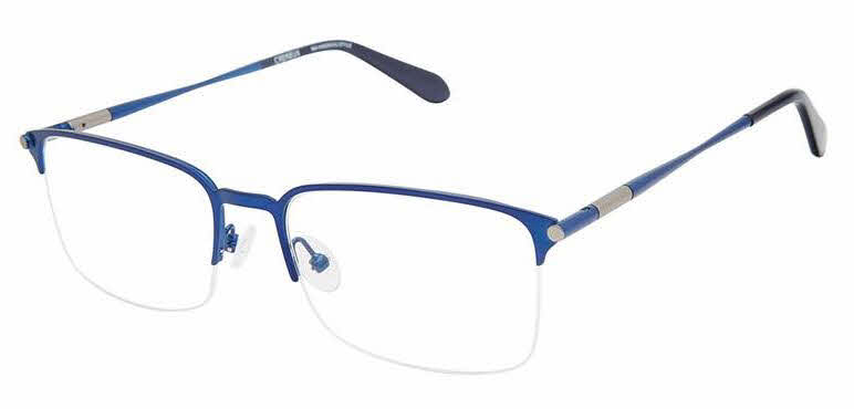 Visit Eyeglasses Cremieux Jacquard Navy Image 1