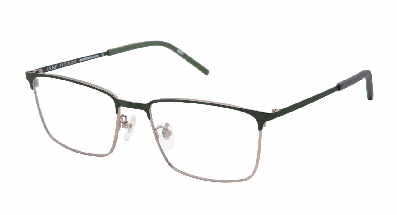 Cruz I-750 Men's Eyeglasses in Silver