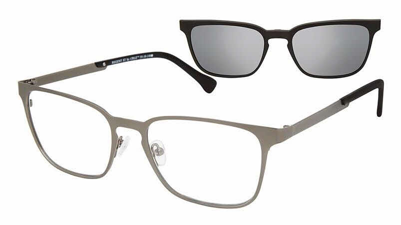 Cruz Regent ST Men's Eyeglasses in Gunmetal