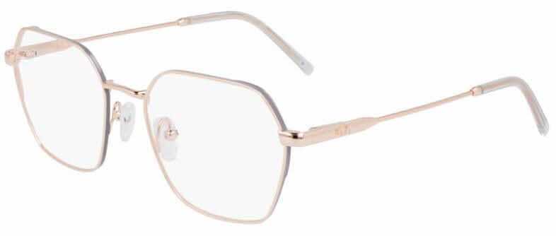 dkny rose gold glasses