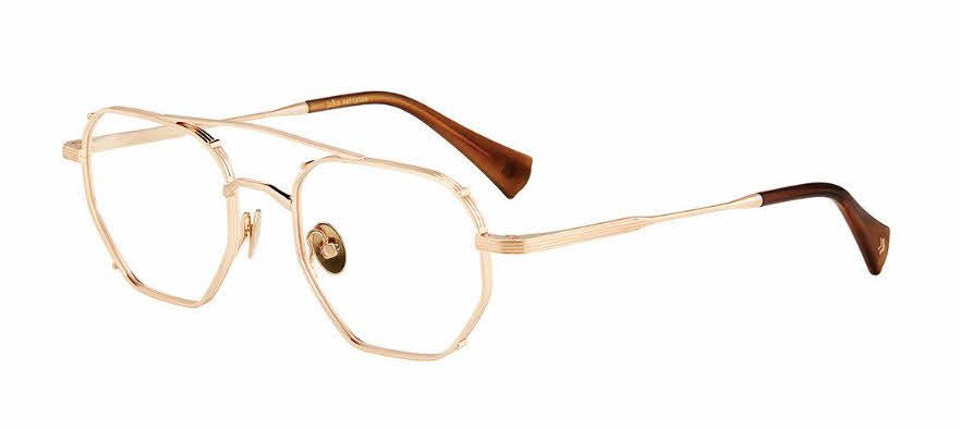 John Varvatos VJV198 Men's Eyeglasses in Gold
