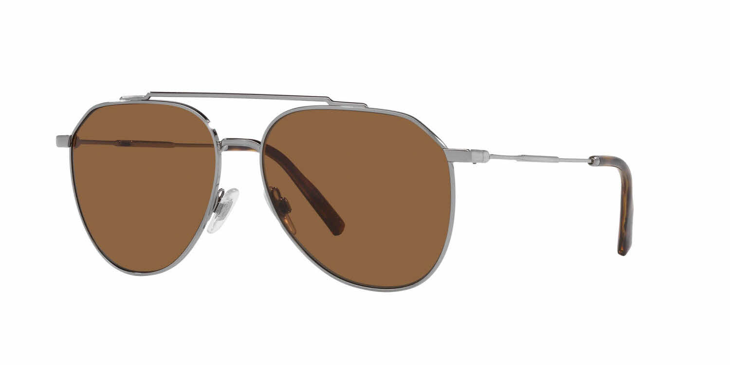 Dolce & Gabbana DG2296 Men's Sunglasses In Gunmetal