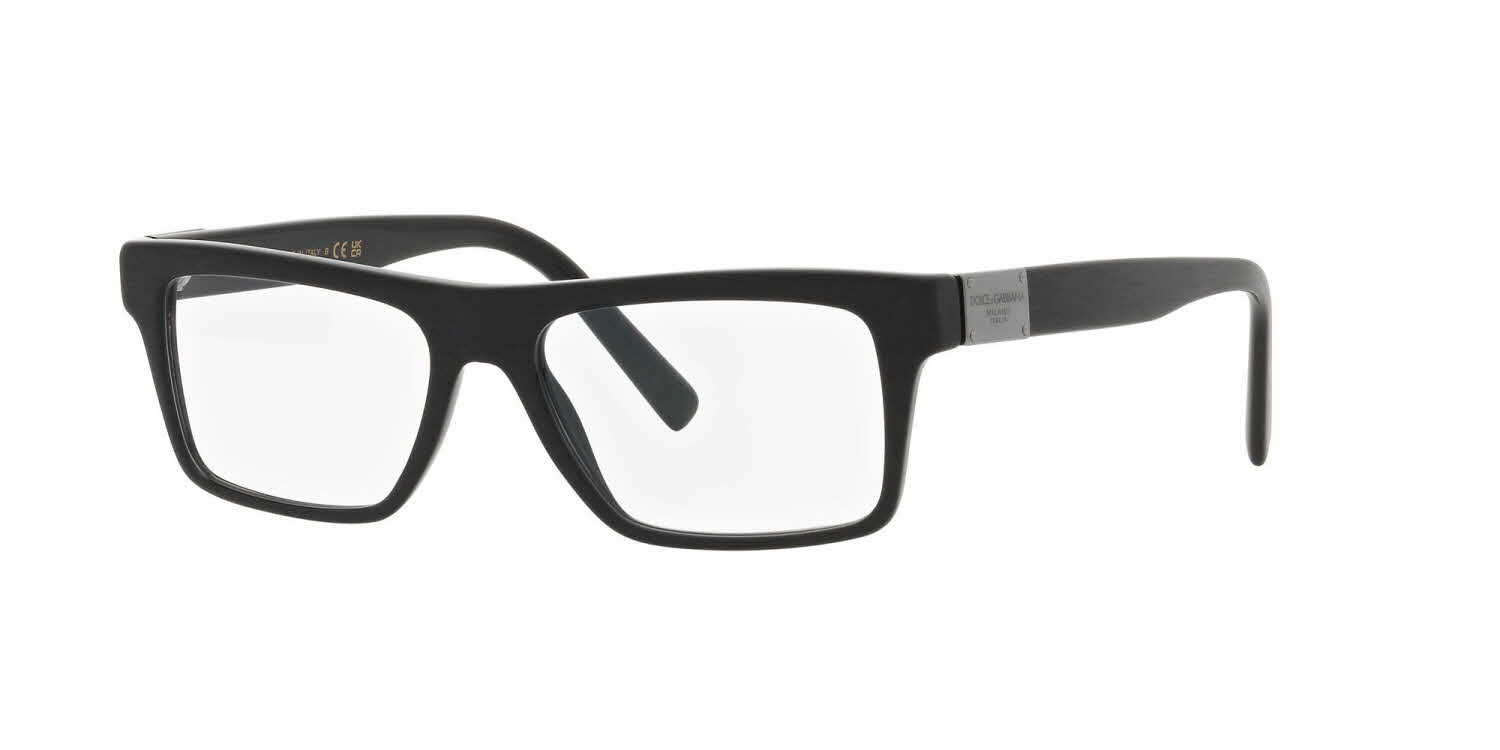 Dolce & Gabbana DG3368 Men's Eyeglasses In Black