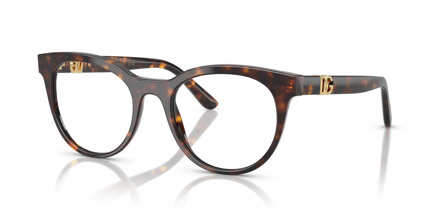 Dolce Gabbana DG3399 Womens Eyeglasses in Tortoise 364$