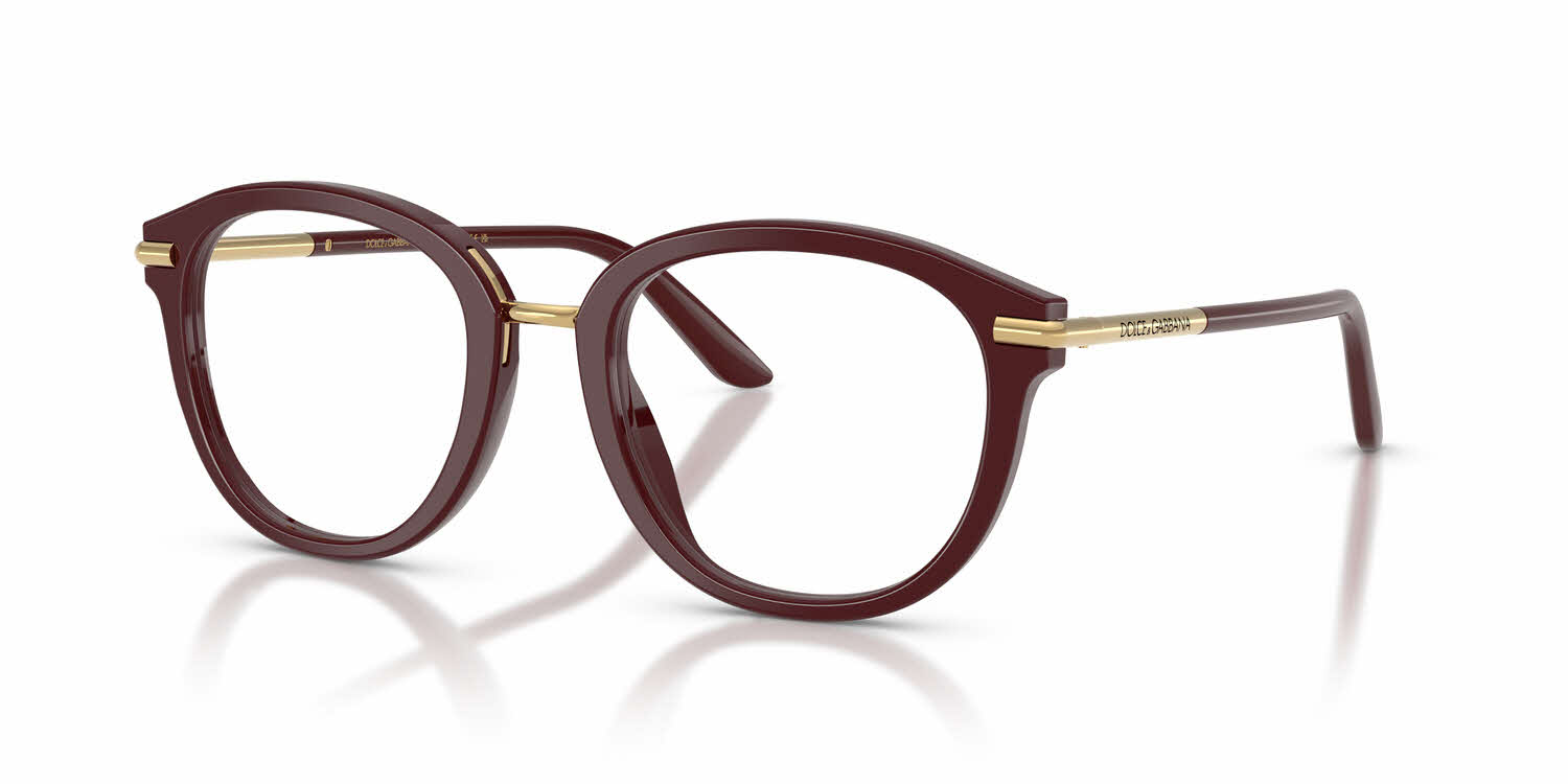 Dolce Gabbana DG3410 Womens Eyeglasses in Burgundy 335$