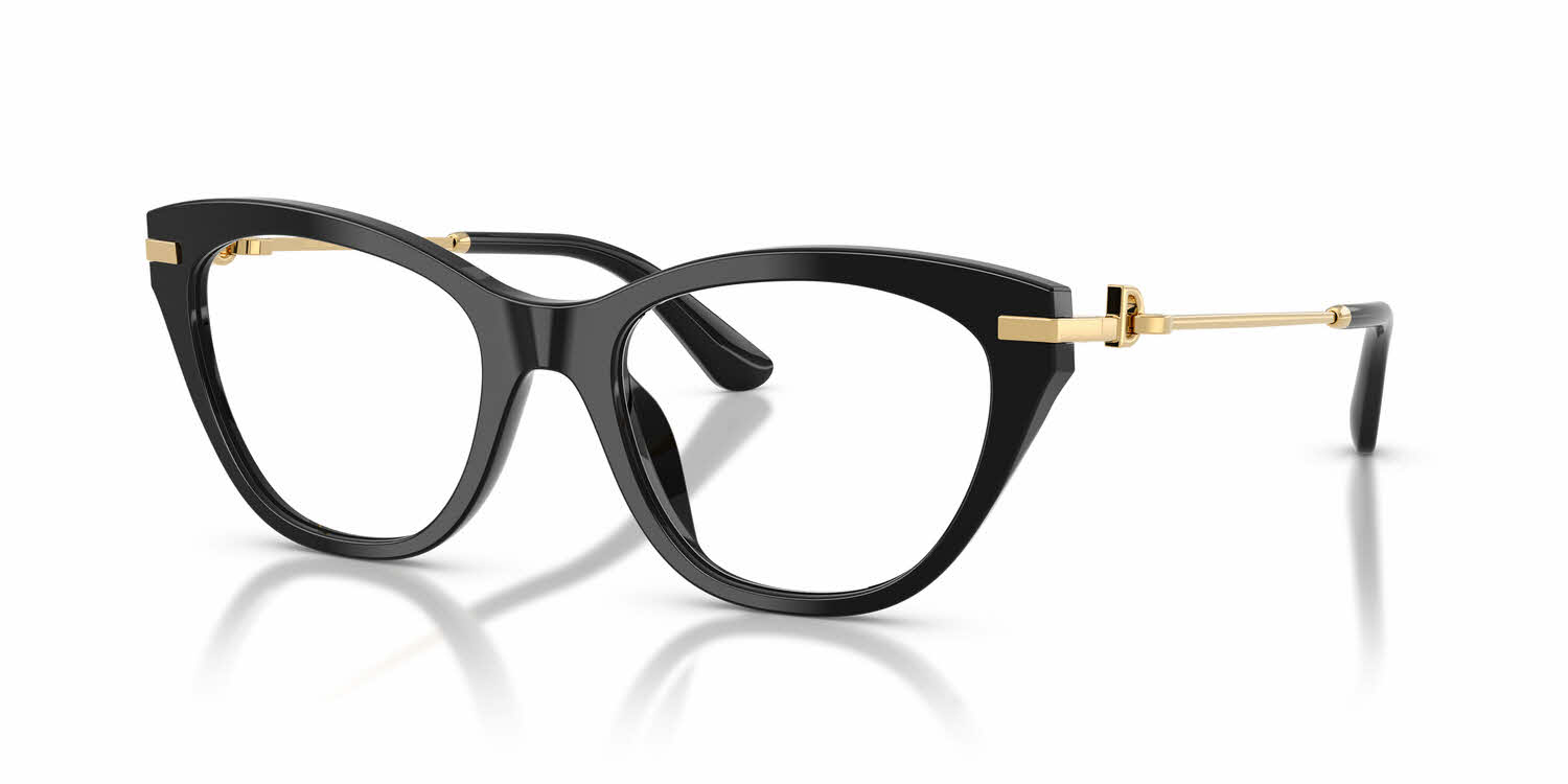 Dolce & Gabbana DG3428 Women's Eyeglasses in Black