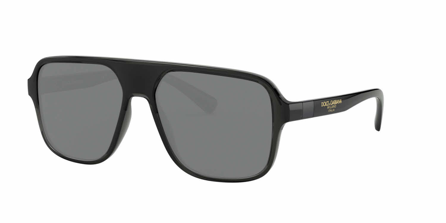 Dolce & Gabbana DG6134 Men's Prescription Sunglasses In Grey