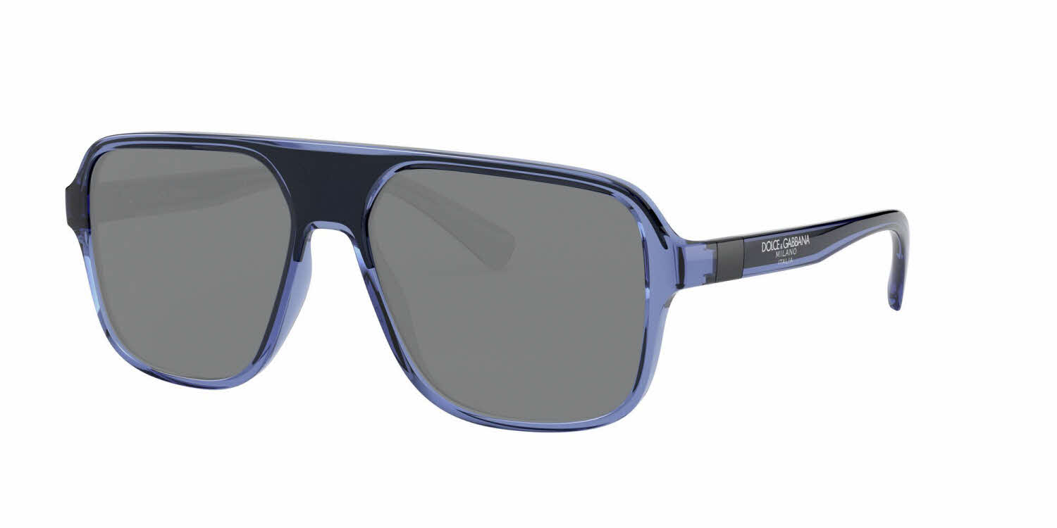 Dolce & Gabbana DG6134 Men's Prescription Sunglasses In Blue