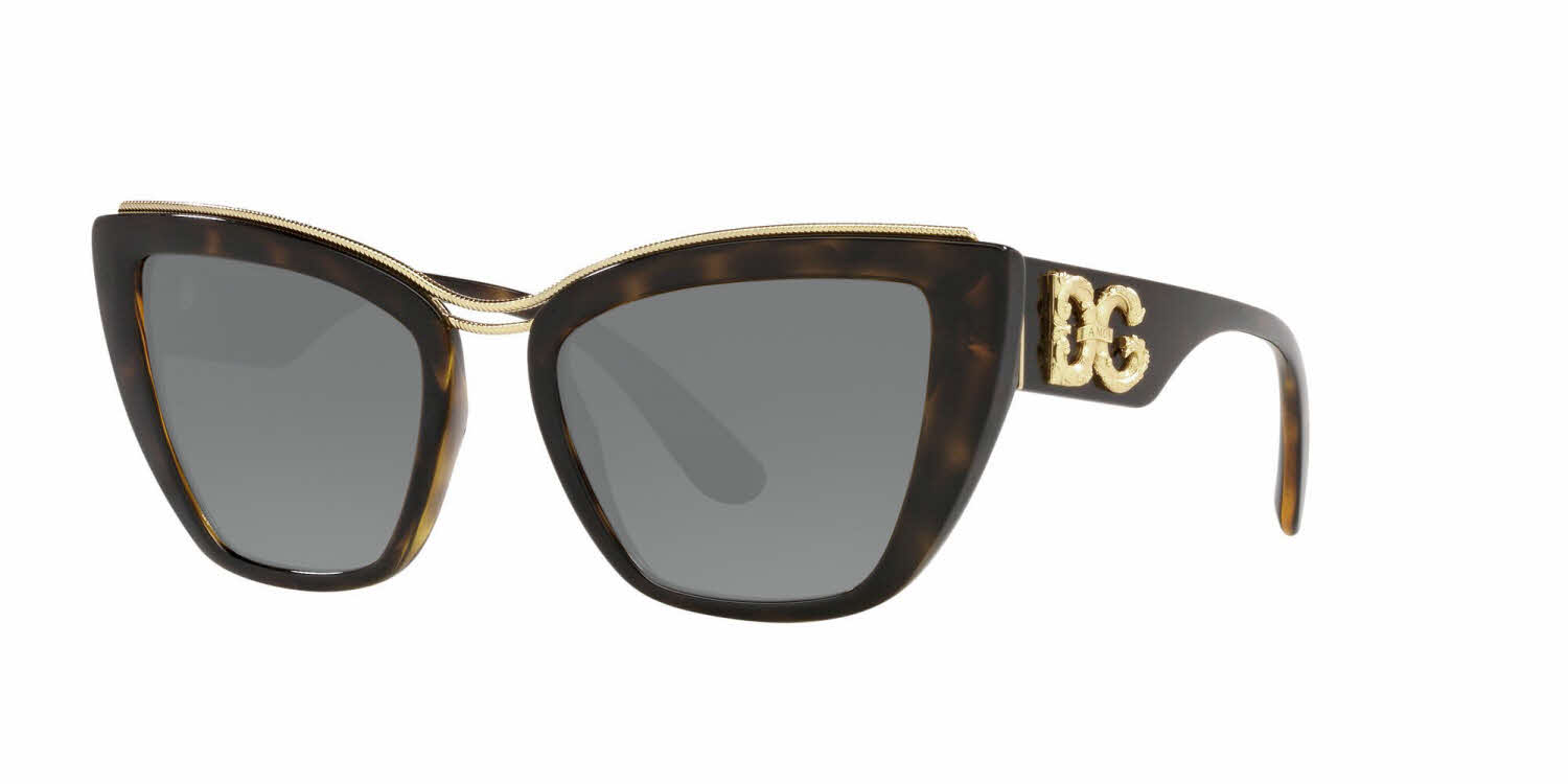 Dolce & Gabbana DG6144 Women's Prescription Sunglasses In Tortoise