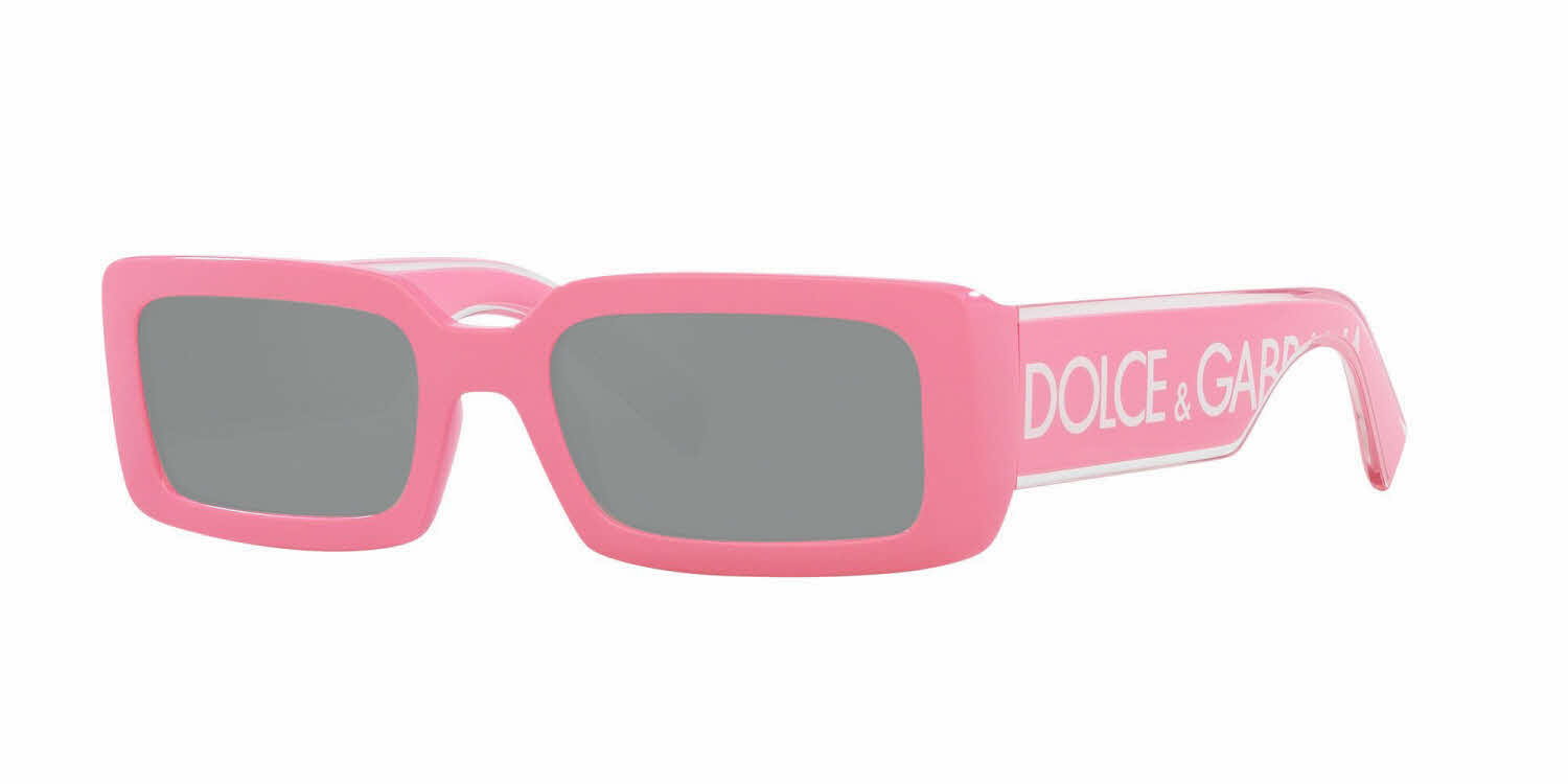 Dolce & Gabbana DG6187 Women's Prescription Sunglasses, In Pink