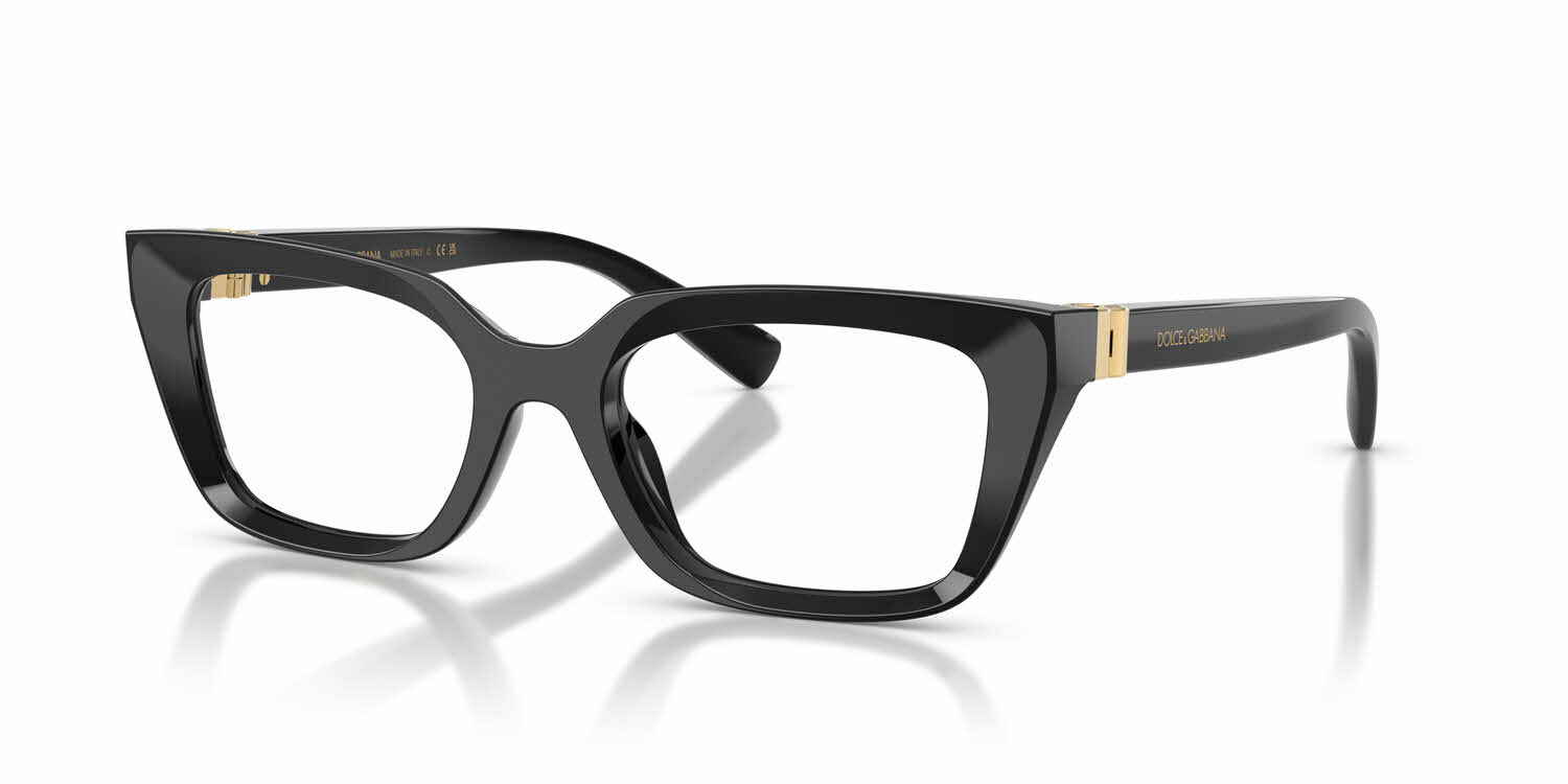 Dolce Gabbana DG3436 Womens Eyeglasses in Black 422$