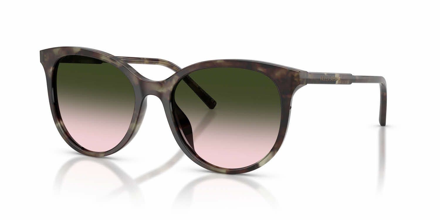 D&G Women\'s Dark Brown Frame Sunglasses with Brown Gradient Lenses Sharp, smart, D&G? Step into sleek sophistication with  main image 2