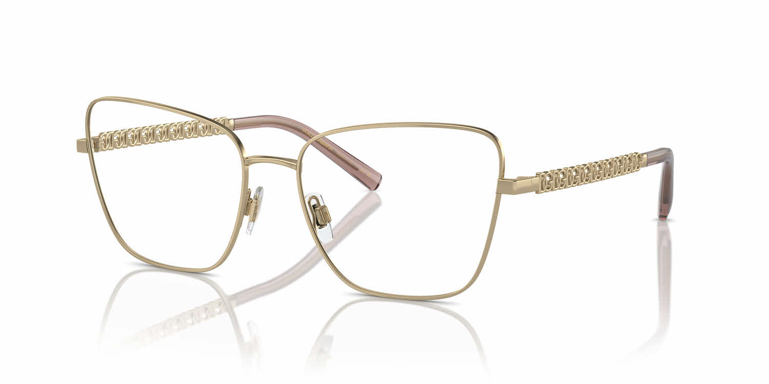 Dolce & Gabbana DG1346 Women's Eyeglasses in Gold