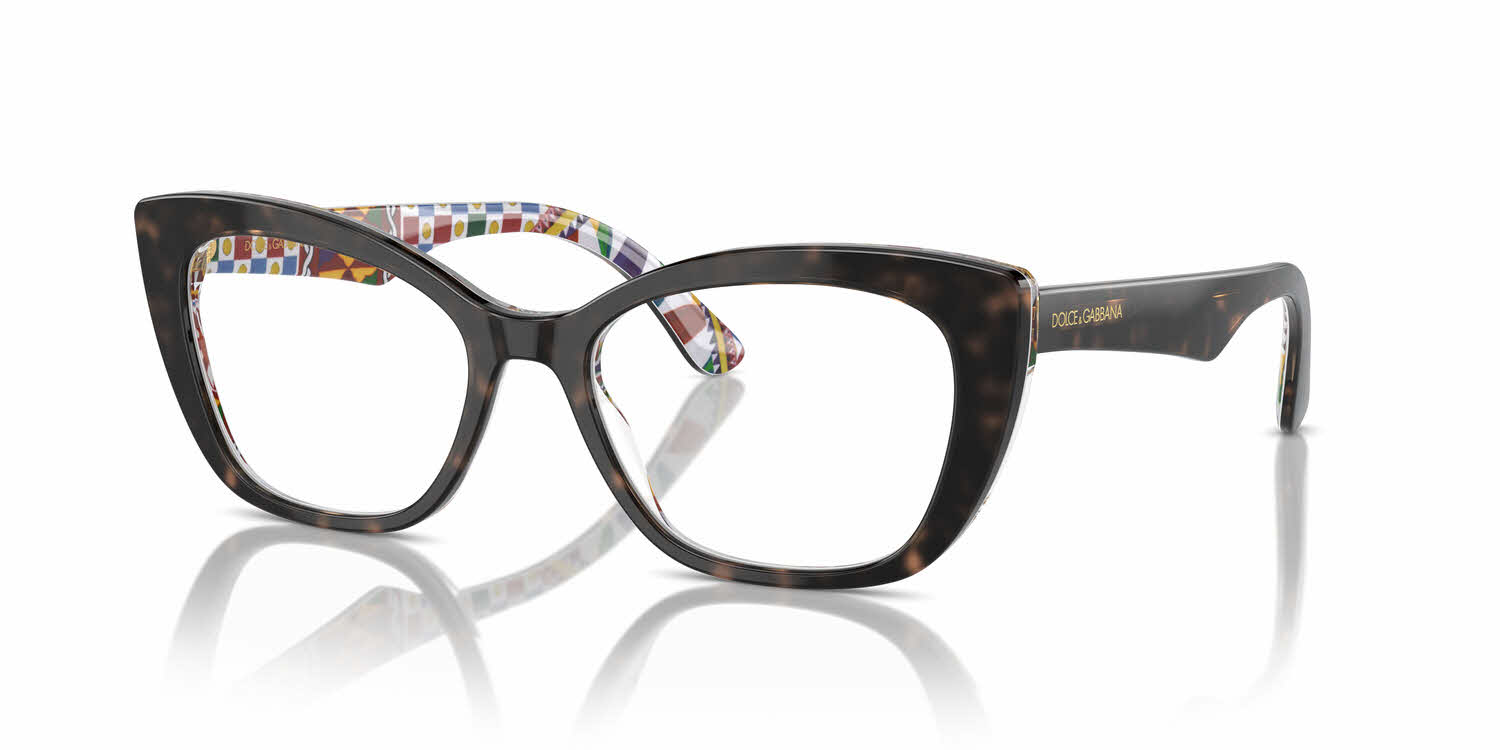 Dolce Gabbana DG3360 Womens Eyeglasses in Tortoise 255$