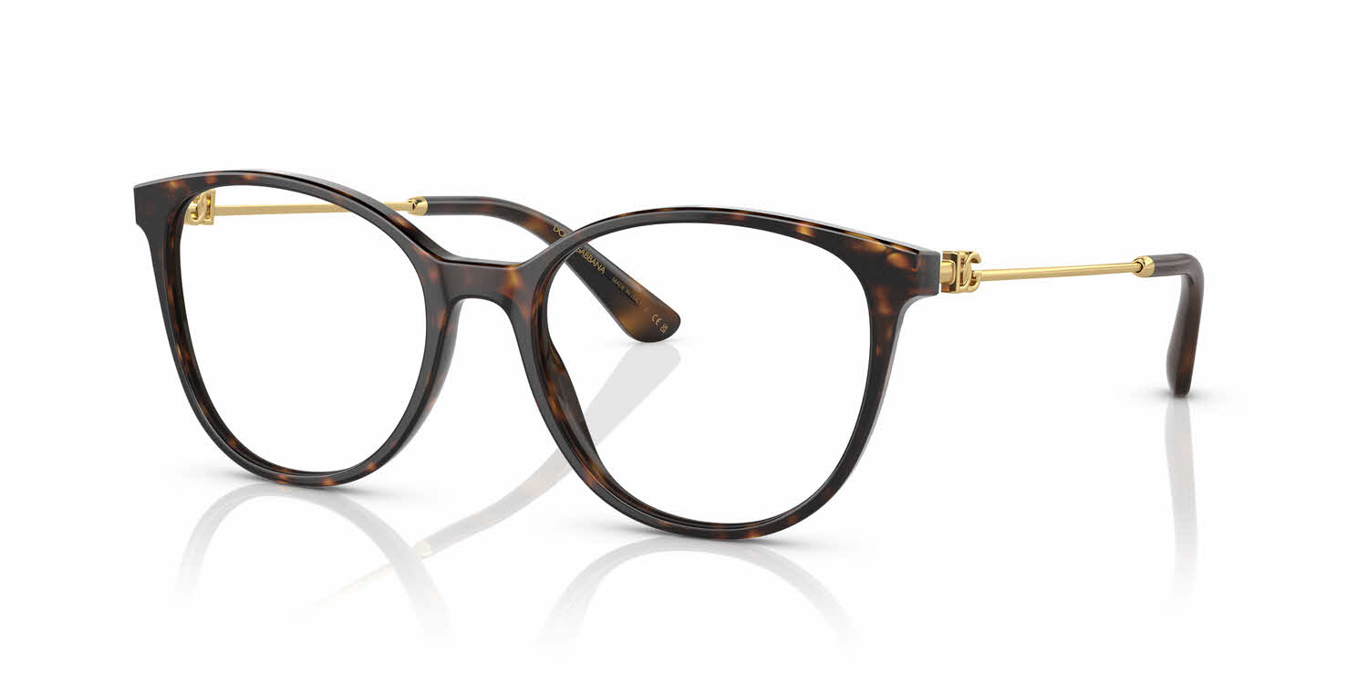 Dolce & Gabbana DG3363 Eyeglasses | FramesDirect.com