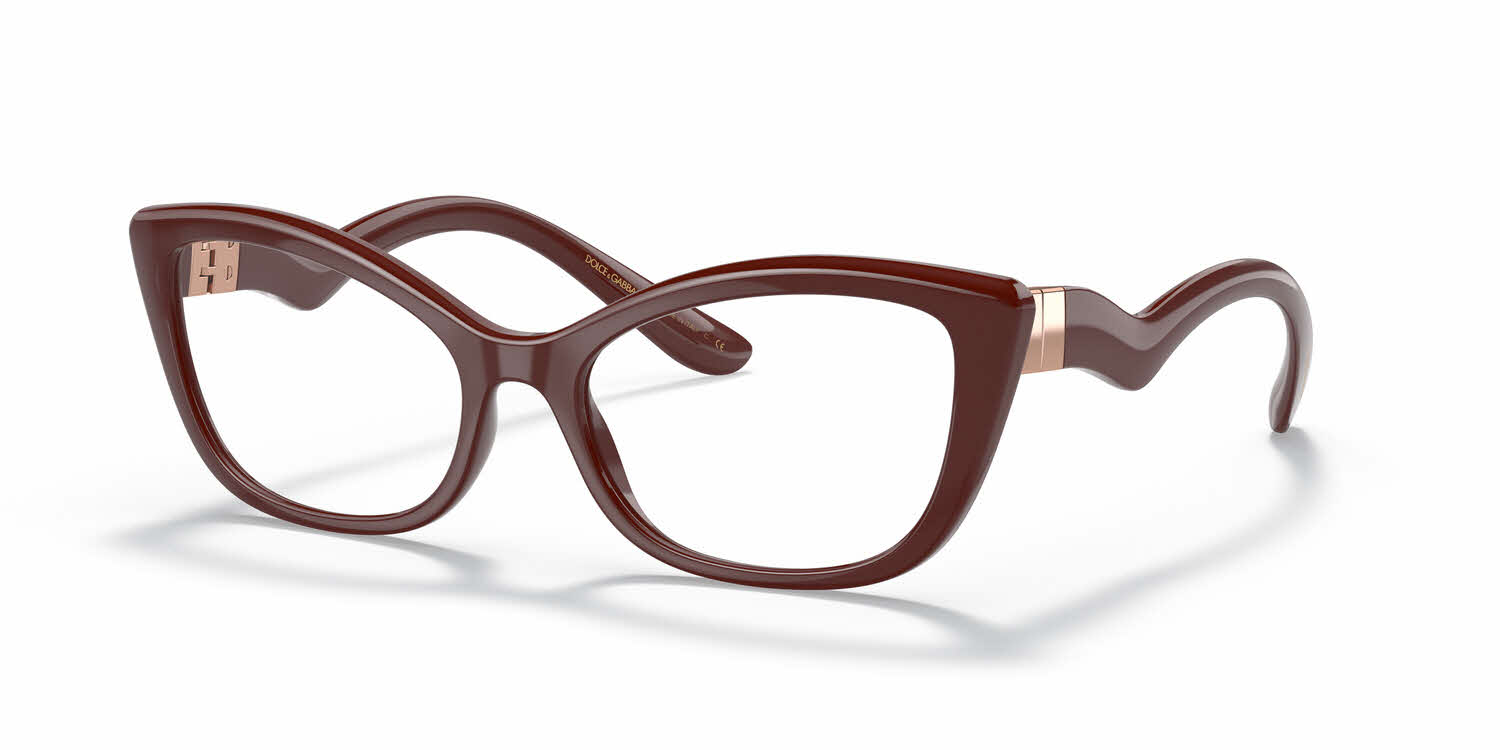Dolce Gabbana DG5078 Womens Eyeglasses in Burgundy 144$