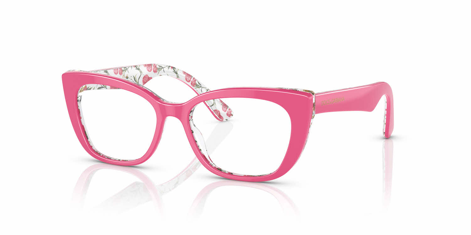 Dolce & Gabbana Kids DX3357 Eyeglasses in Pink
