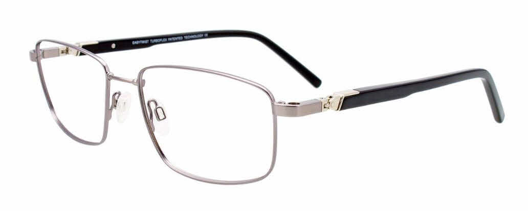 Easytwist N Clip CT271 With Magnetic Clip-On Lens Men's Eyeglasses In Grey