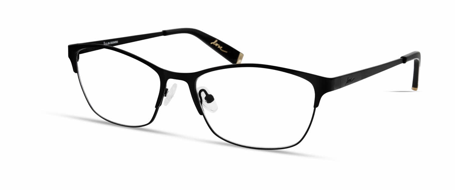 ED Ellen Degeneres O-17 Women's Eyeglasses In Black
