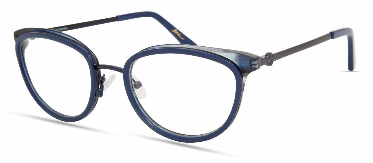 ED Ellen Degeneres O-24 Women's Eyeglasses In Blue