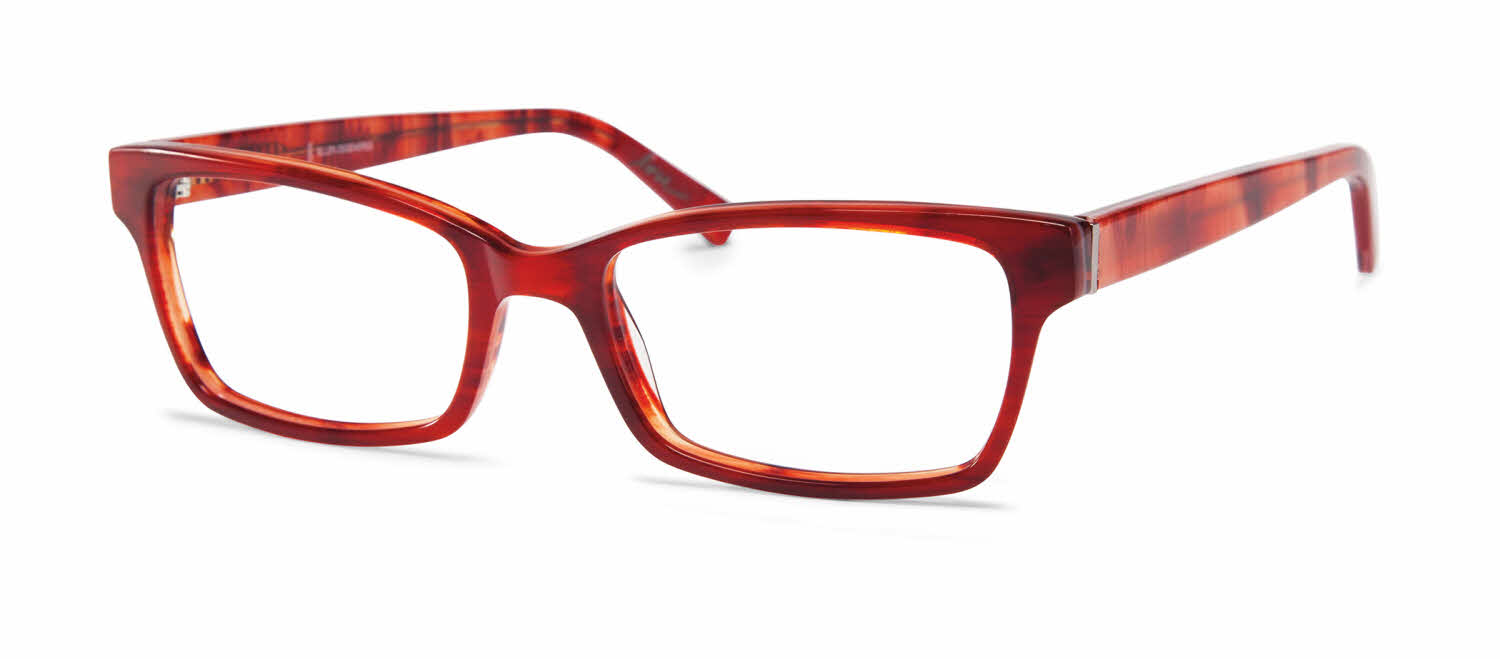 ED Ellen Degeneres O-06 Women's Eyeglasses In Red