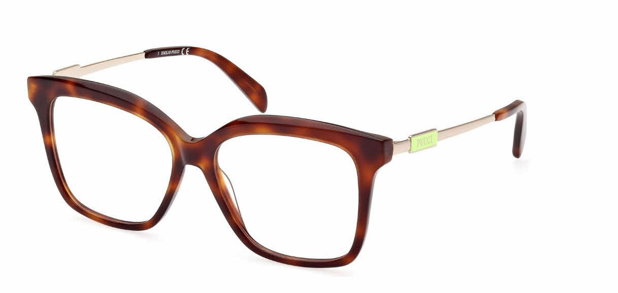 Emilio Pucci EP5212 Women's Eyeglasses In Tortoise