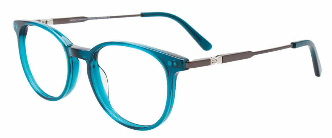 EasyClip EC667 No Clip On Lens Eyeglasses in Clear