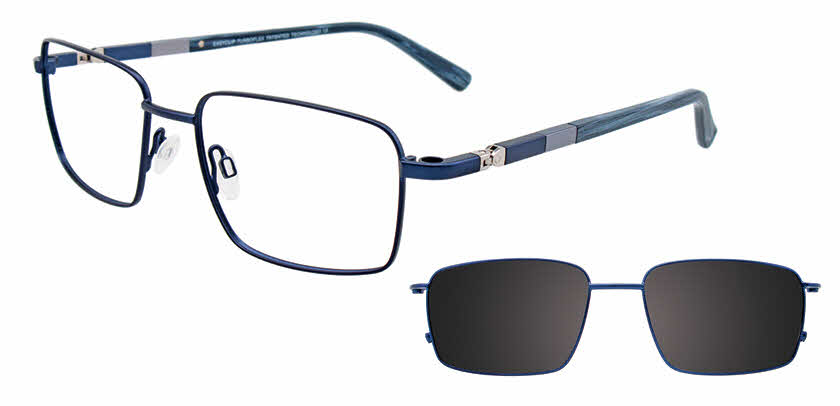EasyClip EC436 With Magnetic Clip-On Lens Eyeglasses