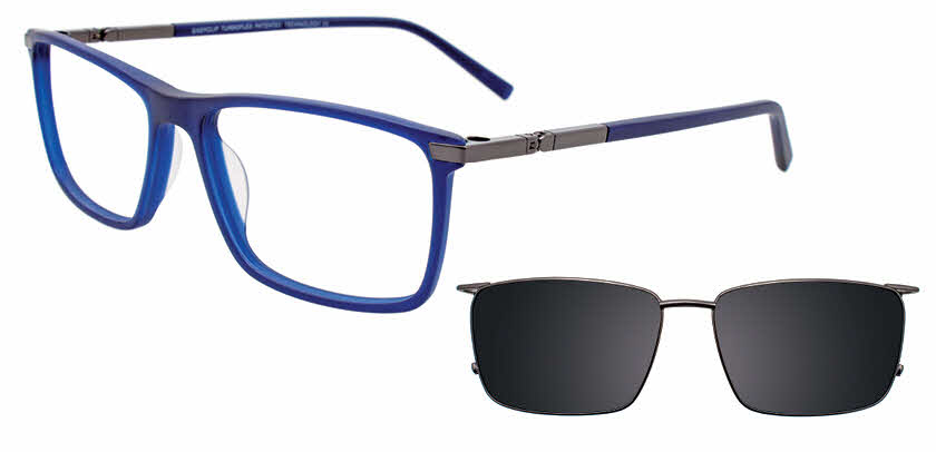 Visit Eyeglasses EasyClip EC500 With Magnetic Clip-On Lens Image 1
