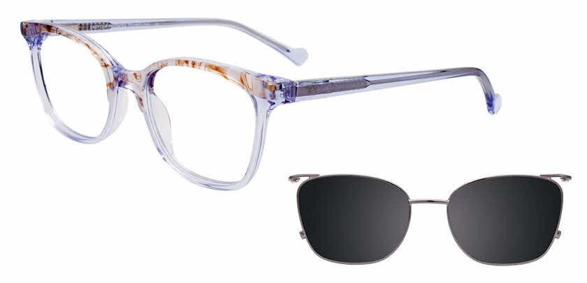 EasyClip EC577 with Magnetic Clip-On Lens Eyeglasses