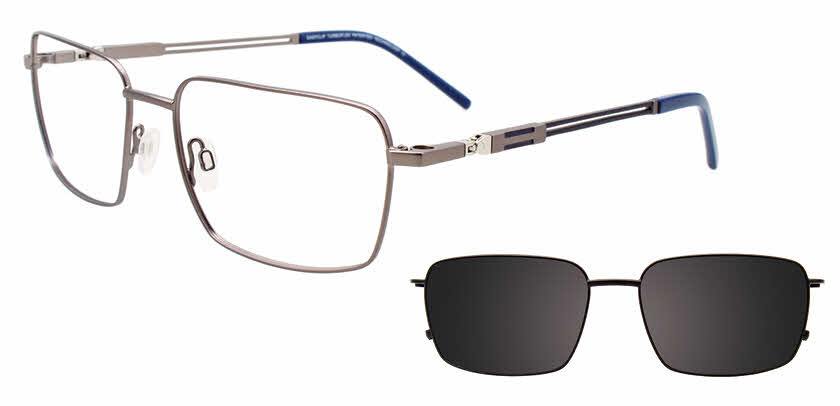 EasyClip EC596 with Magnetic Clip-On Lens Eyeglasses