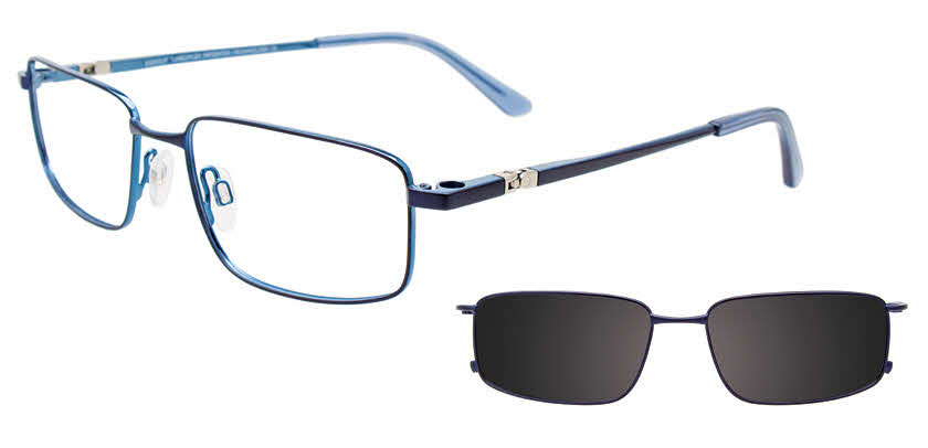 EasyClip EC622 With Magnetic Clip-On Lens Eyeglasses